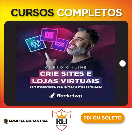 Curso Completo de WordPress, Elementor, WooCommerce e SEO - RocketWp