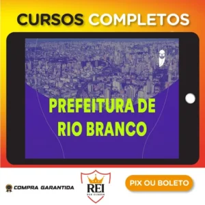 Pacote - Prefeitura de Rio Branco-AC (Técnico Previdenciário) Pacote - 2023 (Pós-Edital) - Estratégia Concursos