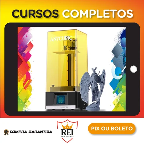 Impressão 3D em Resina - Denis Jesus