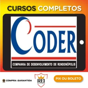 CODER - Companhia de Desenvolvimento de RondonópolisMT - Auxiliar de Escritório em Geral (Pós-Edital) - Gran Cursos Online