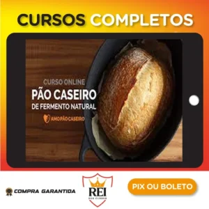 Curso Pão Caseiro com Fermentação Natural - Adriano Ribeiro