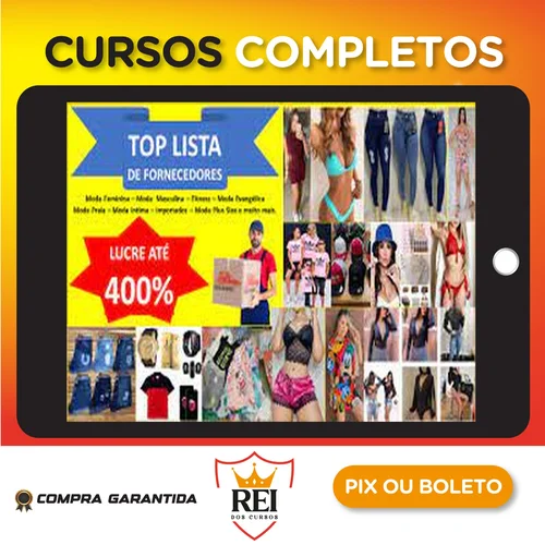 Lista de 400 fornecedores - Fornecedores Top Brasil