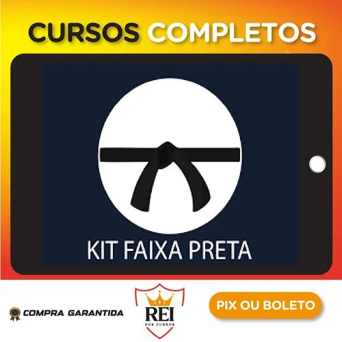 Kit Faixa Preta - Rodrigo Mourão