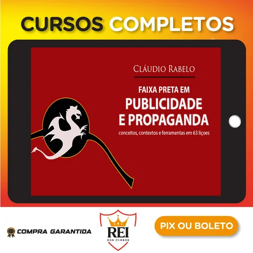Livro Faixa Preta em Publicidade e Propaganda - Cláudio Rabelo