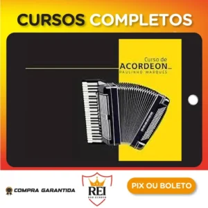 Curso de Acordeon Intermediário: Vol. 1 - Paulinho Marques