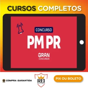 PM RR: 2º Tenente PM do Quadro de Oficiais Combatentes da Policial Militar (QOCPM) - Gran Cursos Online