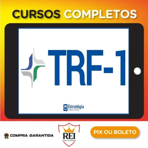 Pacote - TRF 1ª Região (Oficial de Justiça) Pacote Completo - 2023 (Pré-Edital) - Estratégia Concursos