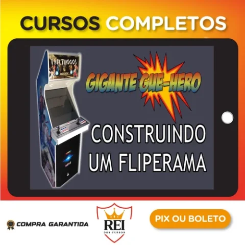 Construindo um Fliperama - Marcenaria do Gigante Gue-Hero