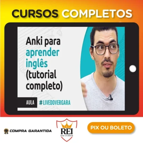 Cards no Anki do Curso de Inglês - Mairo Vergara