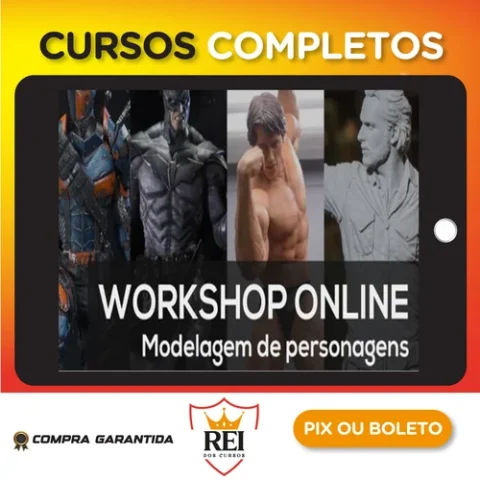 Modelagem de Personagens Para Impressão 3D - Bernardo Yang