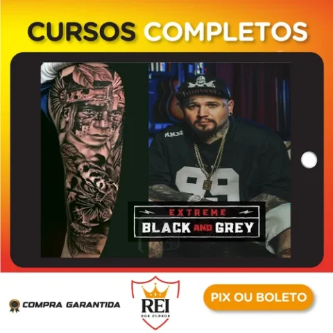 Workshop de Realismo Black and Grey com Ênfase em Texturas e Pelos - Chico Morbene